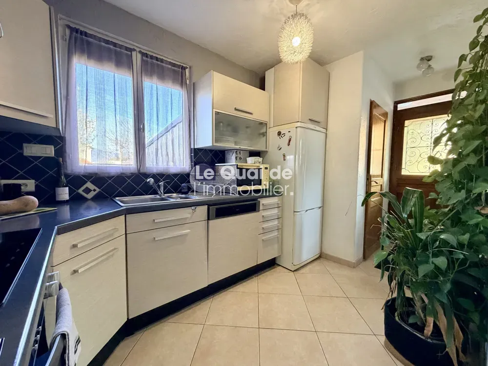 Köök - Charming Maison with Garden in Pontcharra