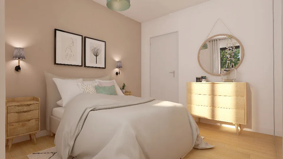 Chambres - Terrain à Bâtir avec Vue Sud à Vacqueyras