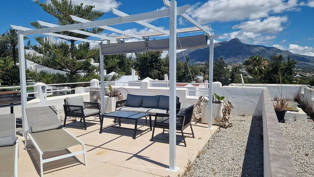Terrasse - Penthouse with Pool in Benahavís