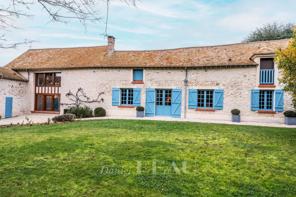 Välivaade - Luxury House with Tennis Court in Houdan
