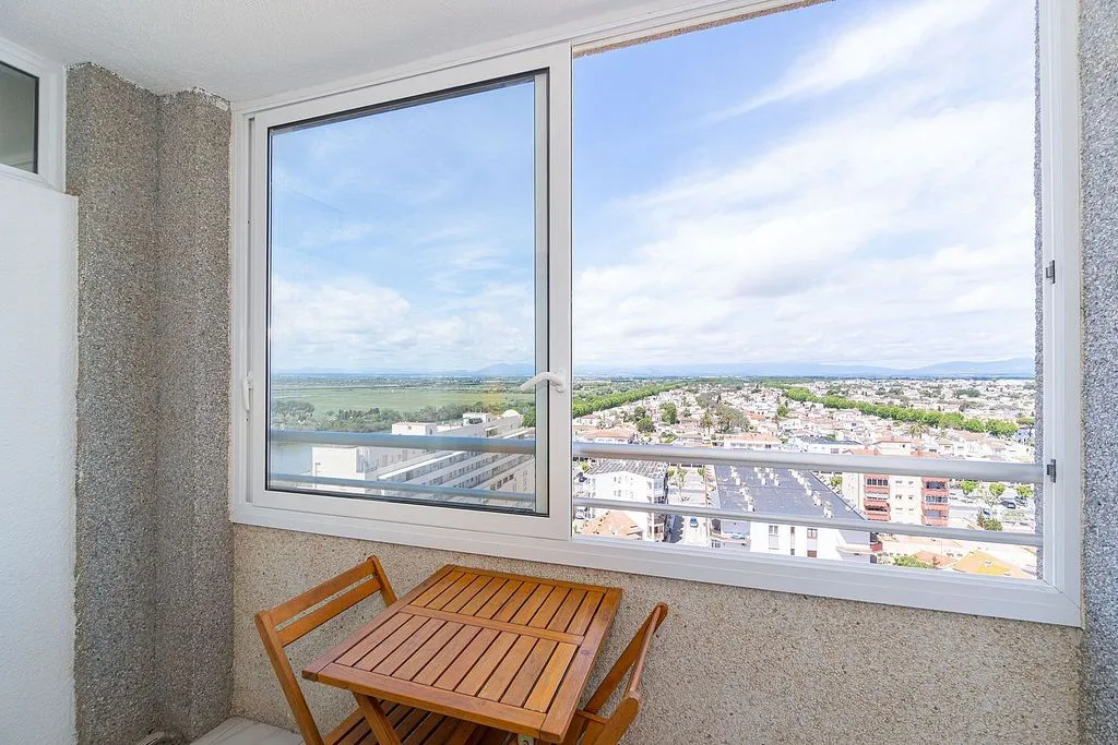 Balcon - Apartment with North Views in Empuriabrava