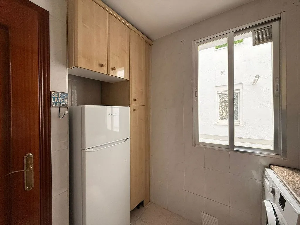 Köök - Apartment with Terrace in Pinto Centre