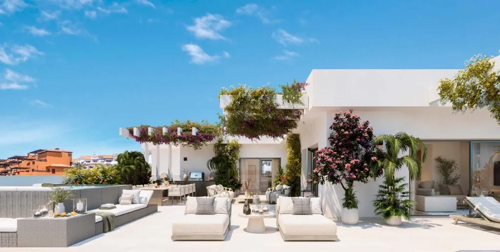 Terrass - Apartment with Sea Views in Estepona Centro