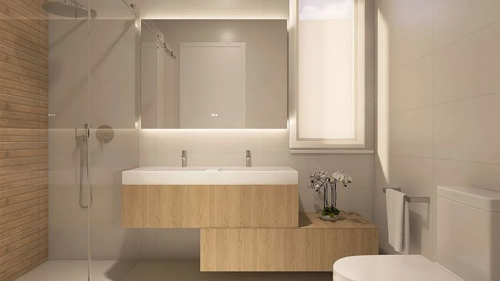 Salles de bain - Contemporary Flat with Private Pool in San Diego, San Javier