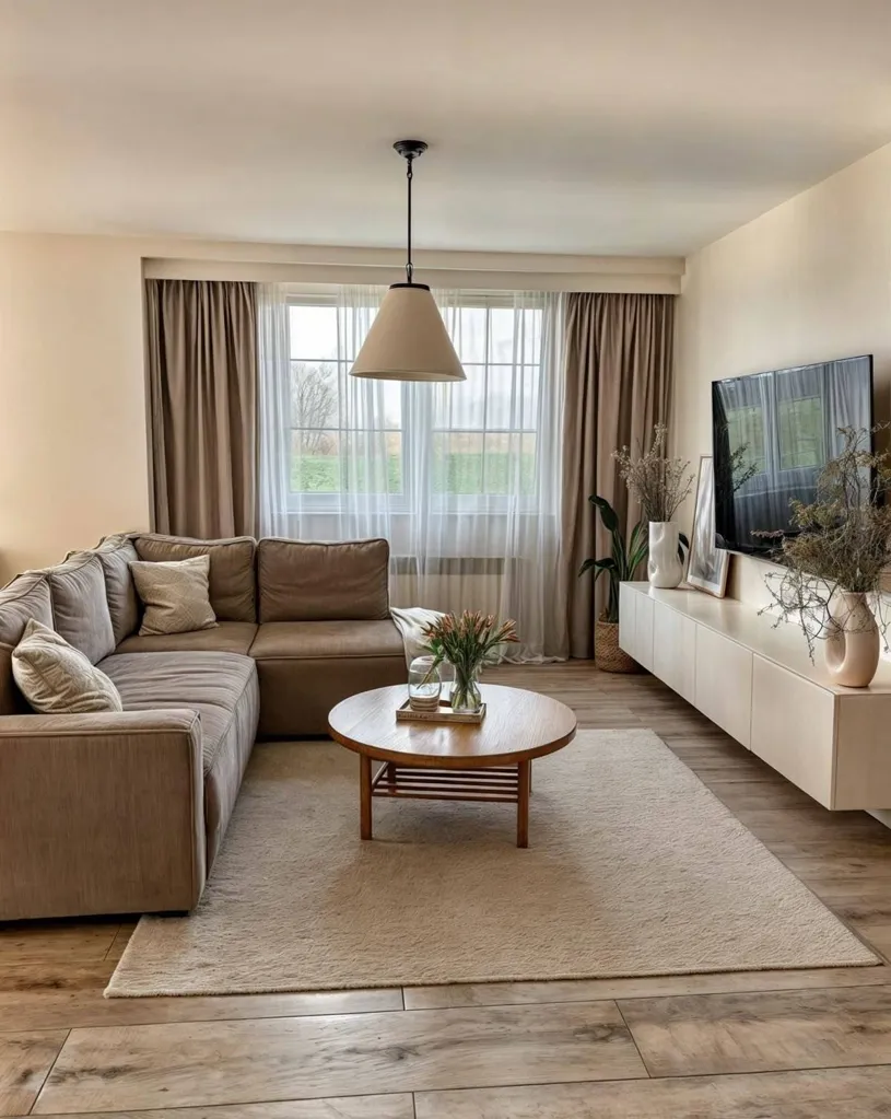 Séjour - Bungalow neuf avec 3 chambres à Précy-sur-Oise