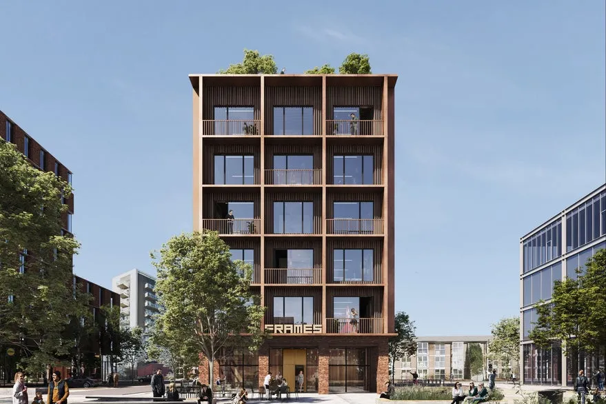 DNGB Gold-Certified Office with Terrace in Aarhus C