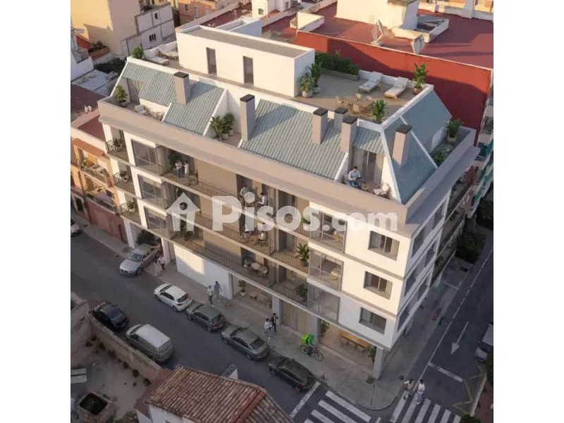 Õhuvaade - New Flat with Terrace in Paterna