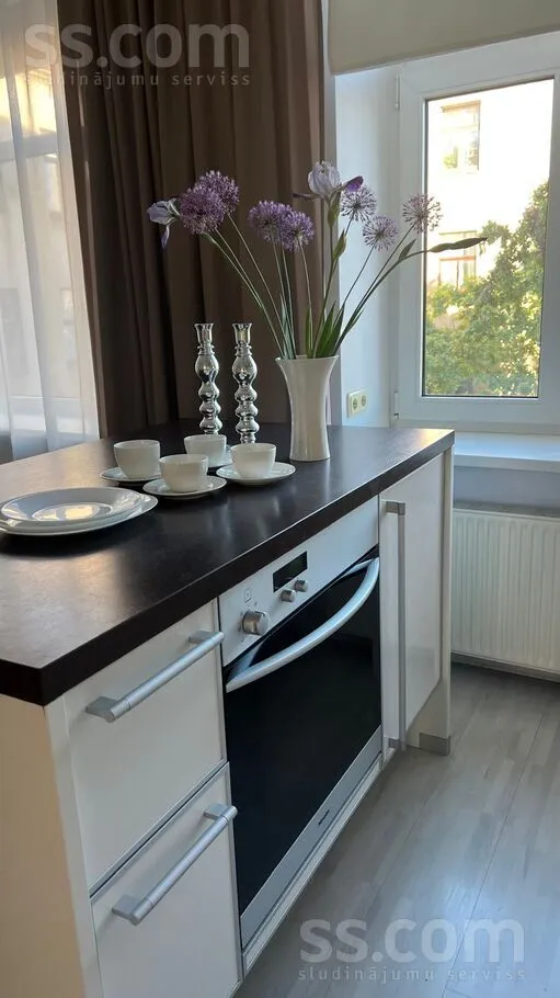 Cuisine - Renovated Apartment with Parking in Riga Centre