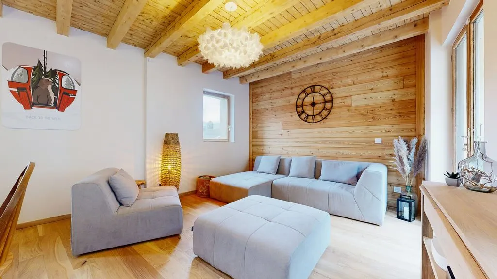 Elutuba - Renovated Chalet with Mountain View in La Plagne