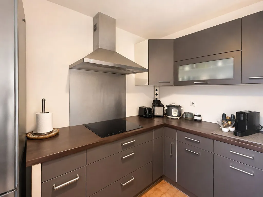 Cucina - Duplex with Varangue in Saint-Gilles-les-Bains