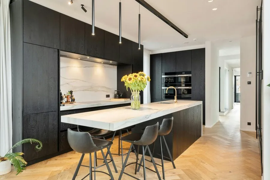 Cucina - Luxury Penthouse with Terraces in Hasselt