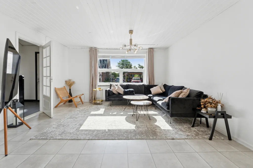 Séjour - Terraced House with Carport in Brande