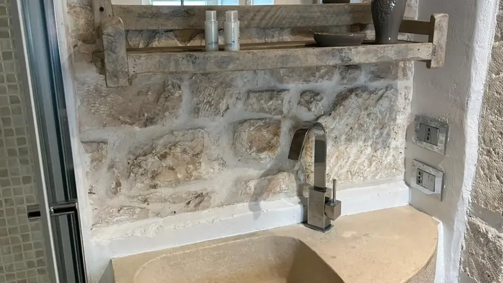Salles de bain - Restored House with Terrace in Ostuni