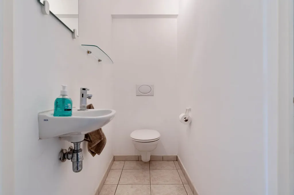 Salles de bain - Appartement Central avec Terrasse à Leuven