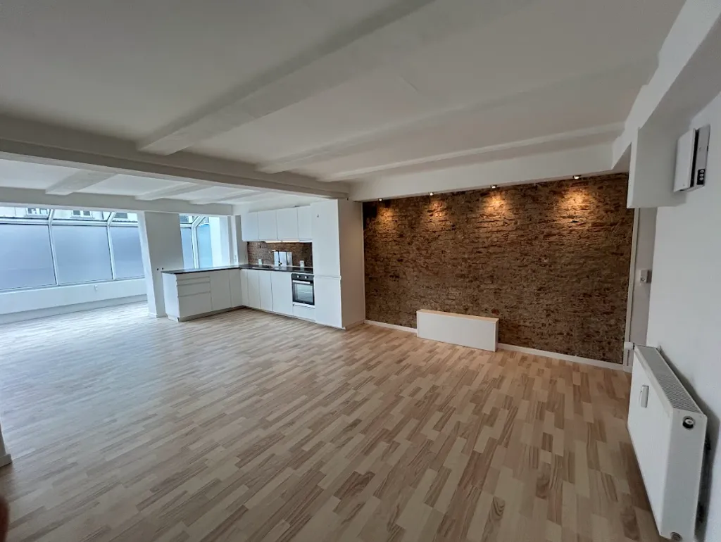 Séjour - Renovated 3-Bed Flat with Balcony in Kolding Centre