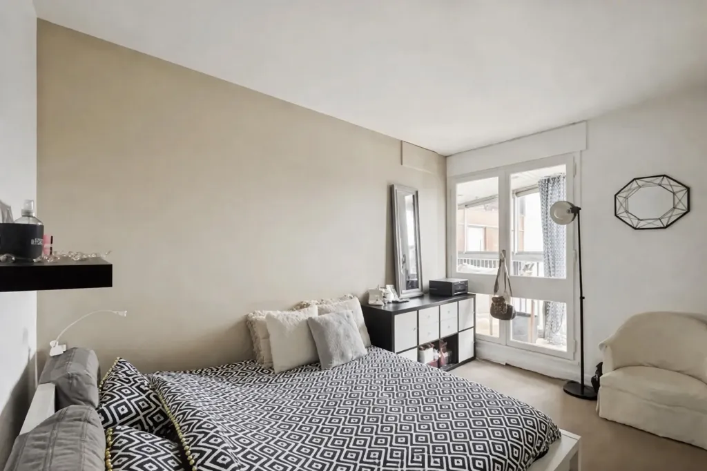 Chambres - Appartement 6 Pièces avec Vue Dégagée à Parly 2