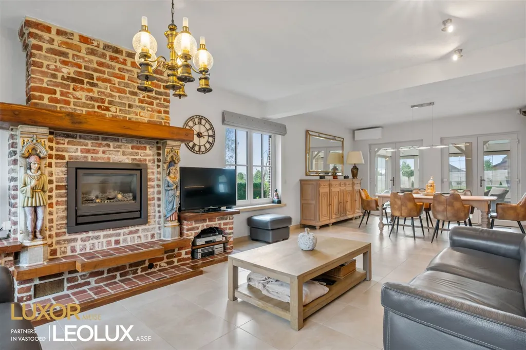 Séjour - Villa avec Jardin et Véranda à Liedekerke