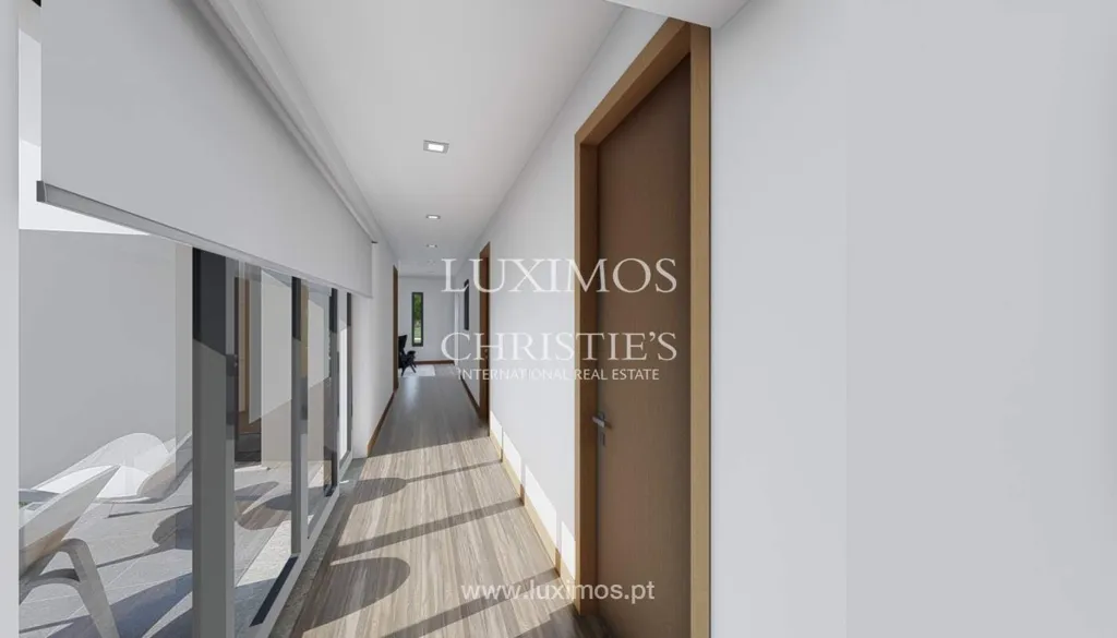 Hallway - Construction Project with Modern Design in Alcantarilha