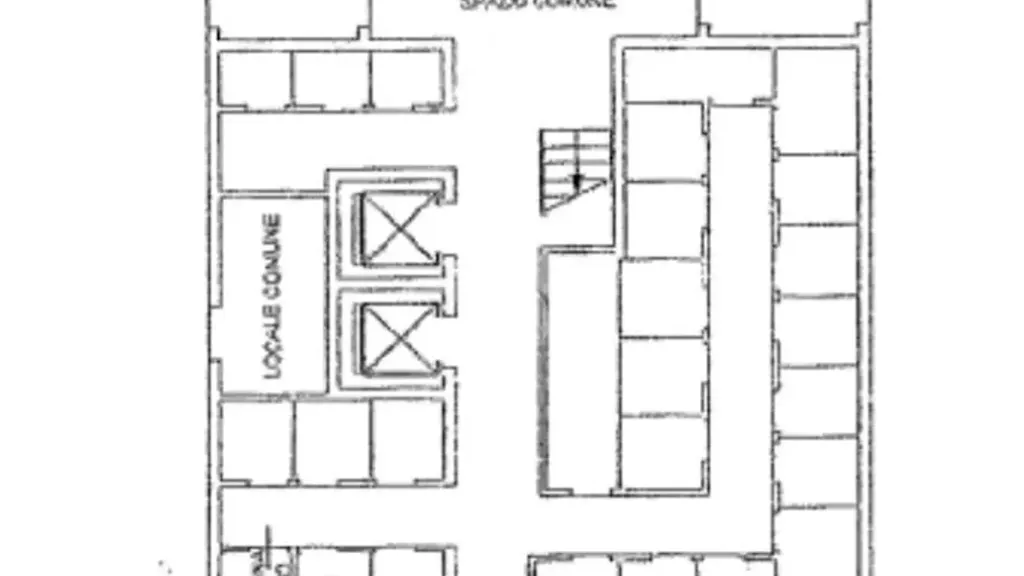 Plaan - Ground Floor Apartment with Garden in Suzzara