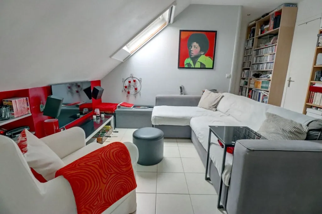 Séjour - Appartement Duplex au Calme à Bagneux