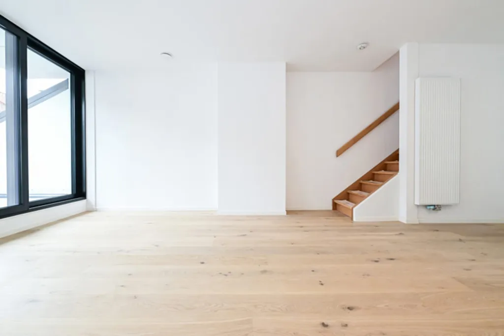 Living Room - New Duplex with Terrace in Jette