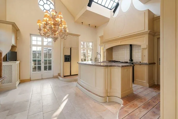 Köök - Eclectic Villa with Terrace in Weelde
