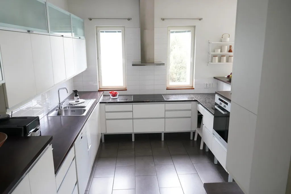 Cuisine - Modern House with Sauna in Imatra