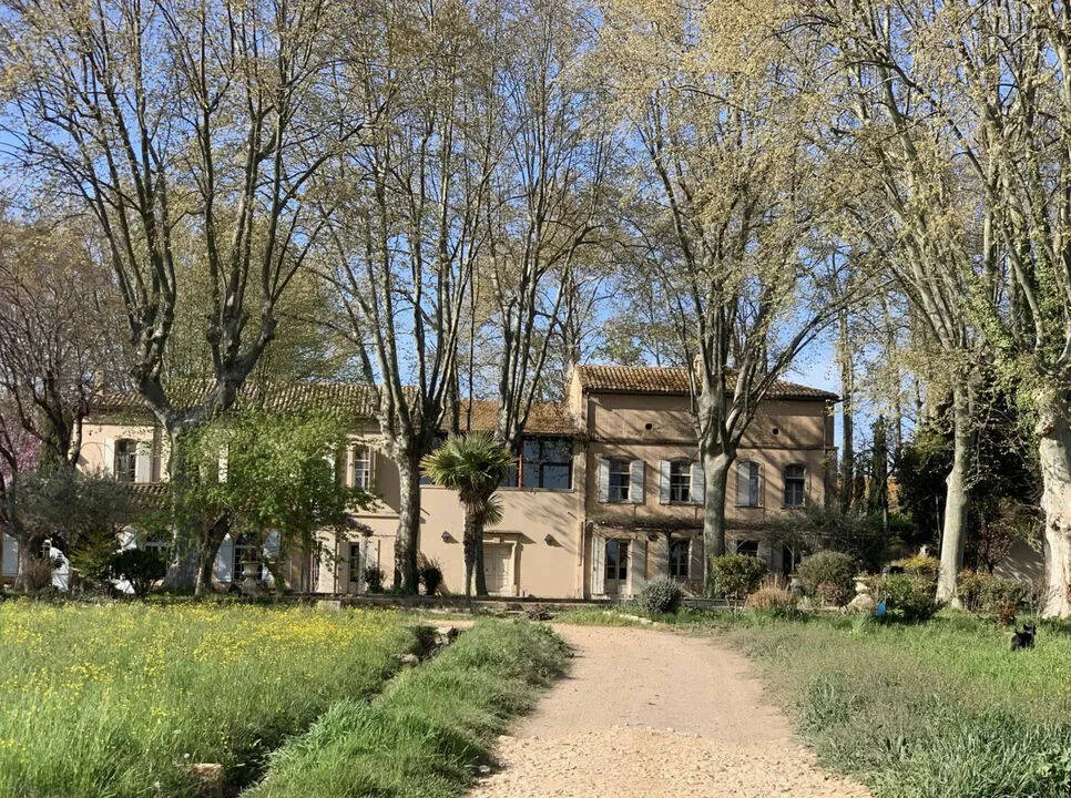 Extérieur - Domaine Mas de Bellombre avec Piscine en Provence