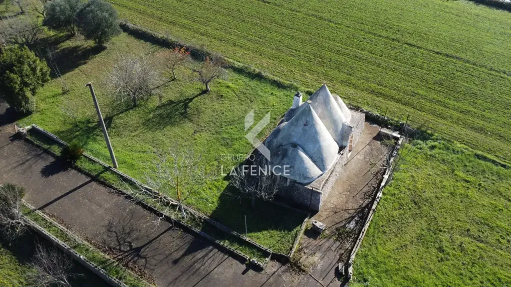 Vue aérienne - Trullo with Garden in Ostuni