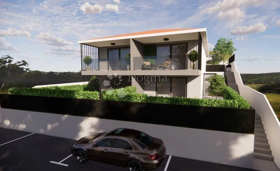 Modern Apartment with Sea View in Omišalj