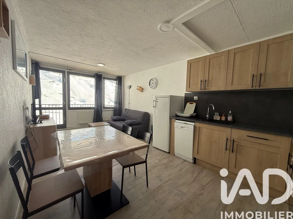 Cucina - Renovated 2-Bed Flat with Balcony in Mongie Tourmalet