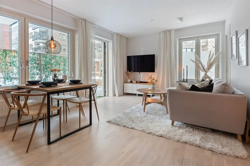 Soggiorno - Architectural Apartment with Waterfront in Tollare Kaj