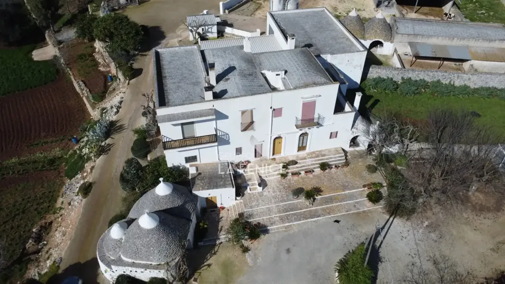 Vue aérienne - Villa with Trulli in Ceglie Messapica