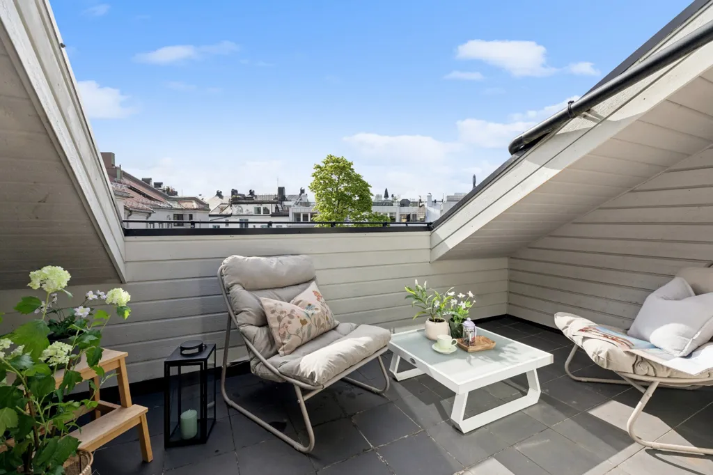 Terrass - Loft Apartment with Rooftop Terrace in Frogner