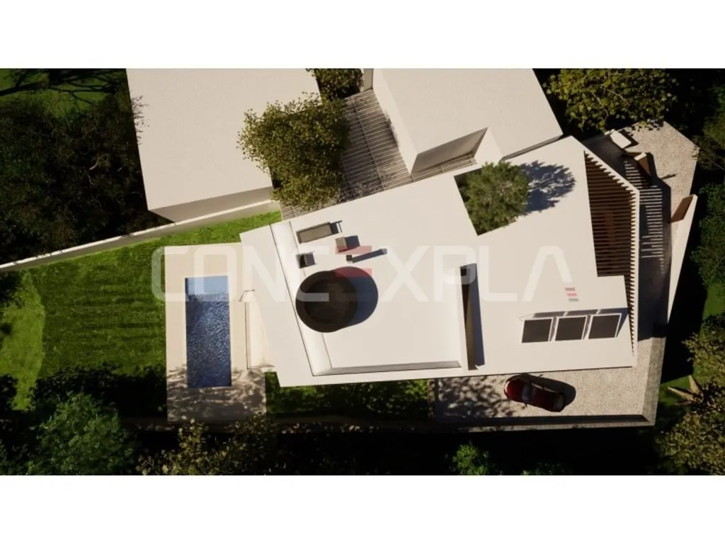 Õhuvaade - Luxury Villa Plot with Sea View in Quartos