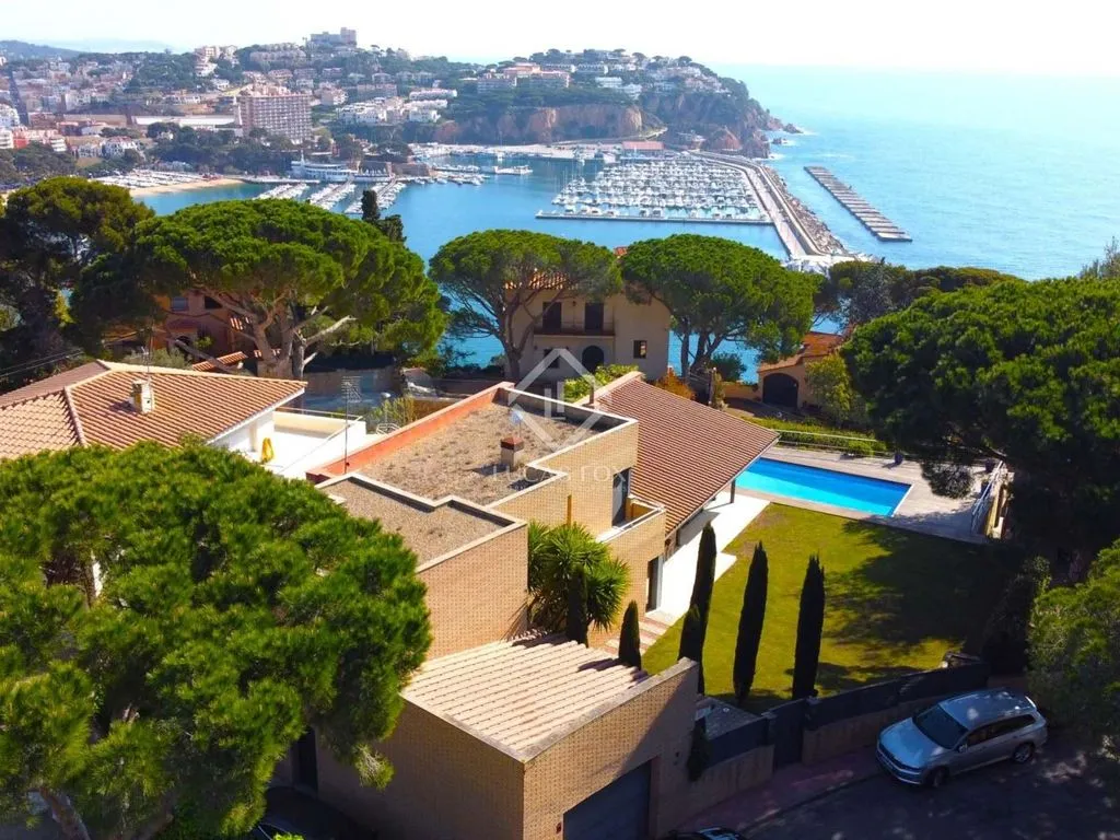 Vue aérienne - Luxury Villa with Sea View in Sant Feliu de Guíxols