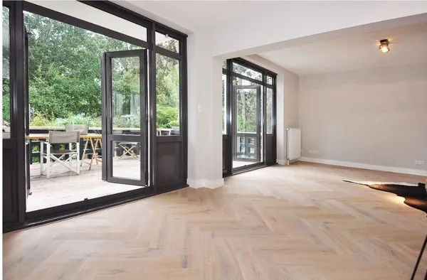 Living Room - 2-Bedroom Apartment with Park View in Den Haag