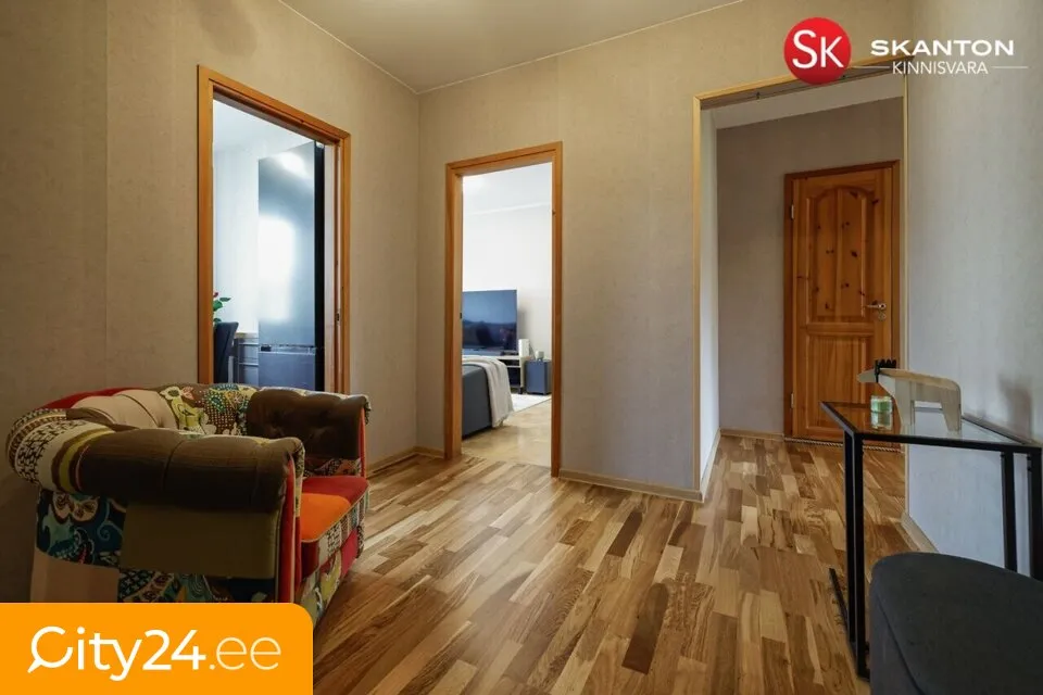 Elutuba - Renovated Apartment with Balcony in Lehtmetsa