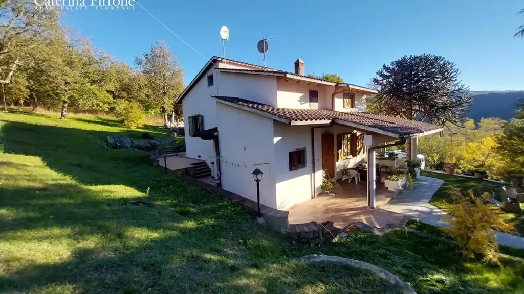 Vue aérienne - Panoramic Villa with Pool in Londa