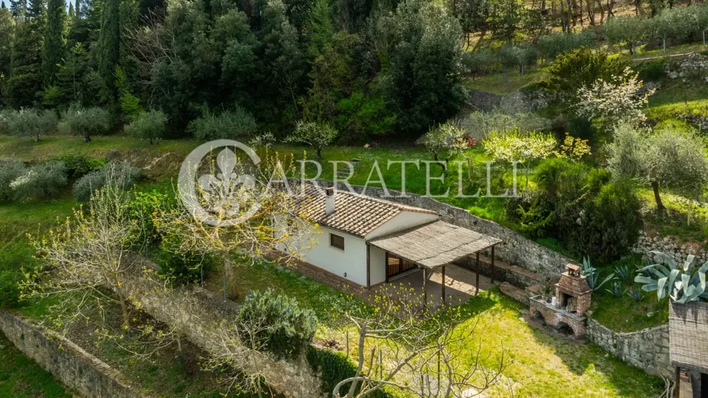 Vue aérienne - Rustic Property with Pool in Sarteano