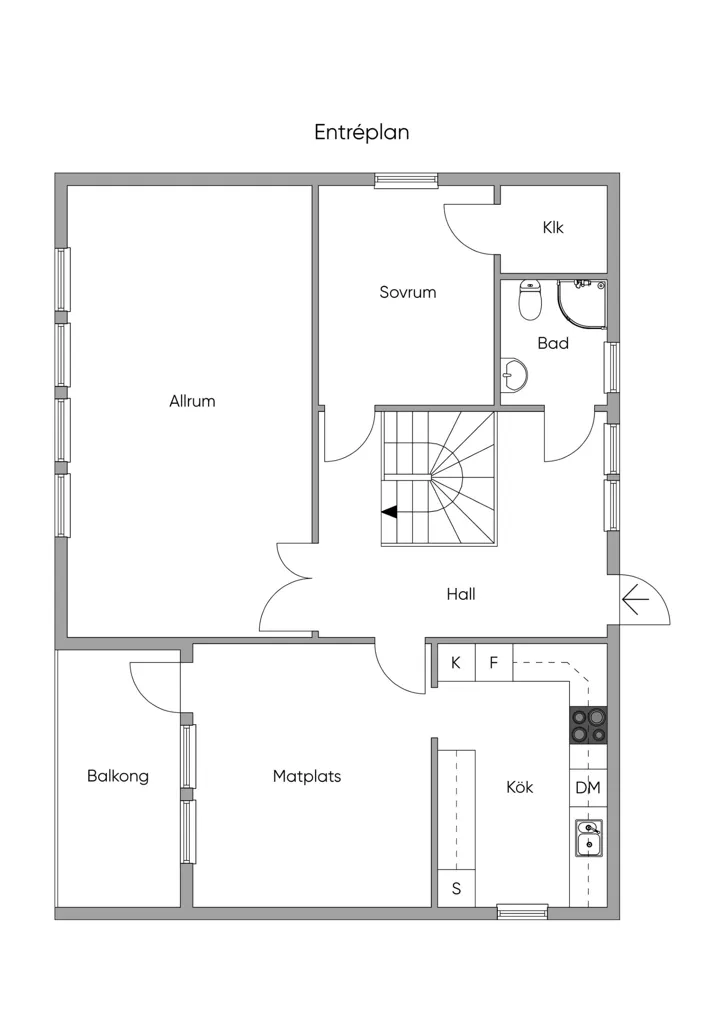Plaan - Country Villa with Garage in Stidsvig