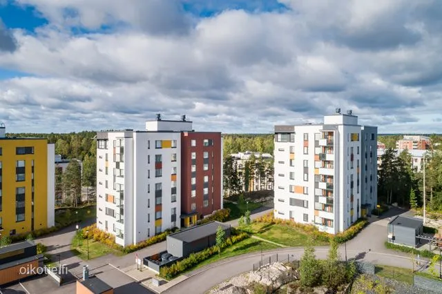 Õhuvaade - Modern Apartment with Glazed Balcony in Vantaa