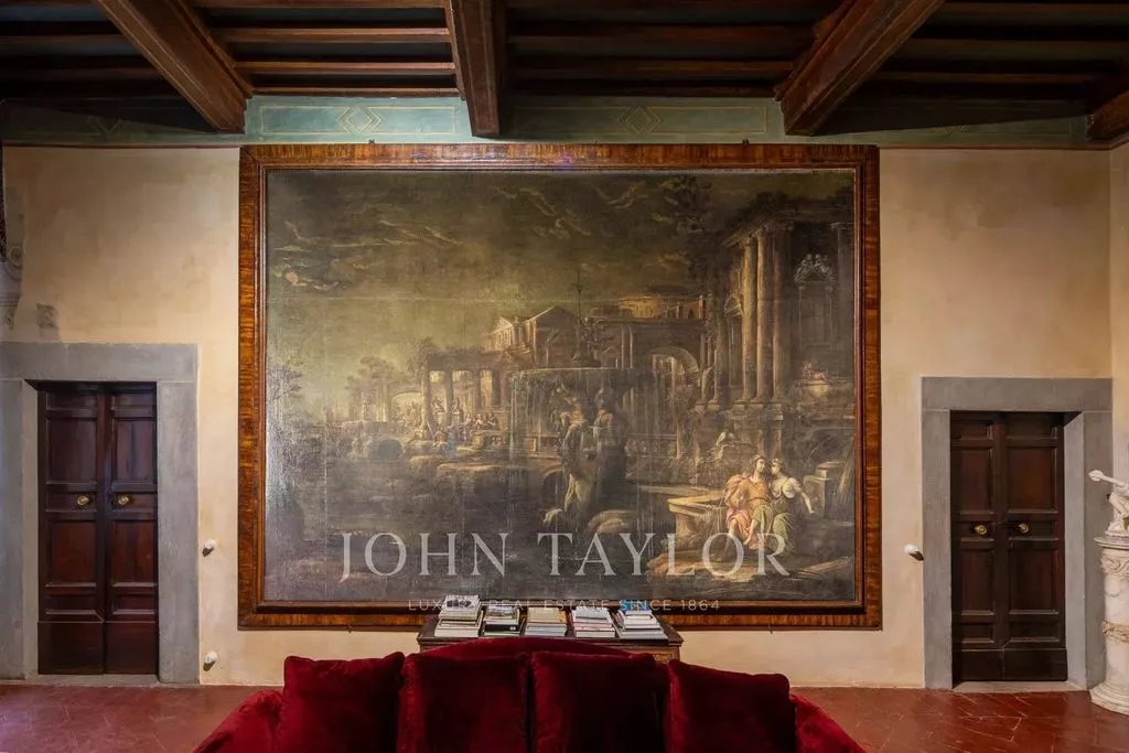 Soggiorno - Luxury Apartment with Renaissance Features in Cortona