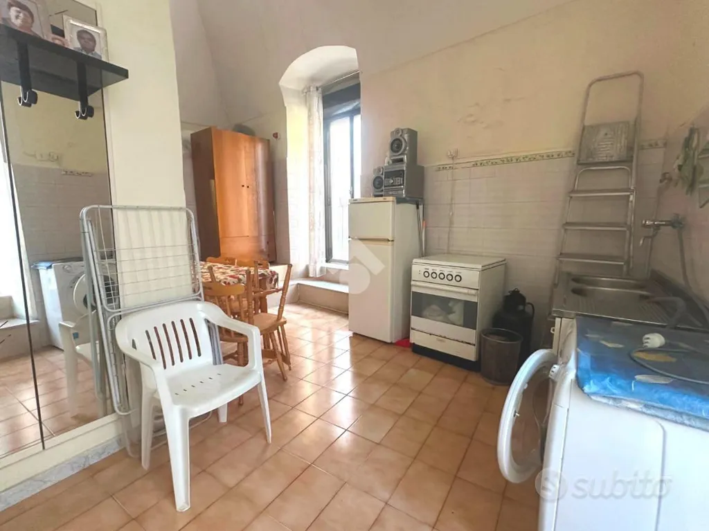 Cucina - Studio Flat with Balcony near Barletta Station