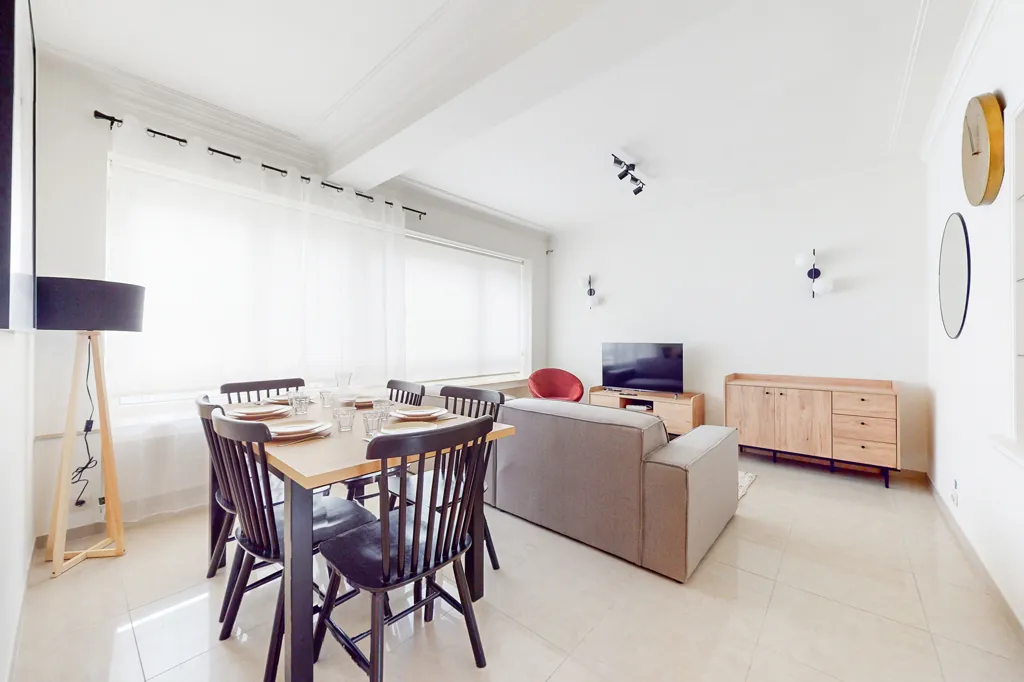 Söögituba - 5-Bedroom Apartment with Terrace in Jette