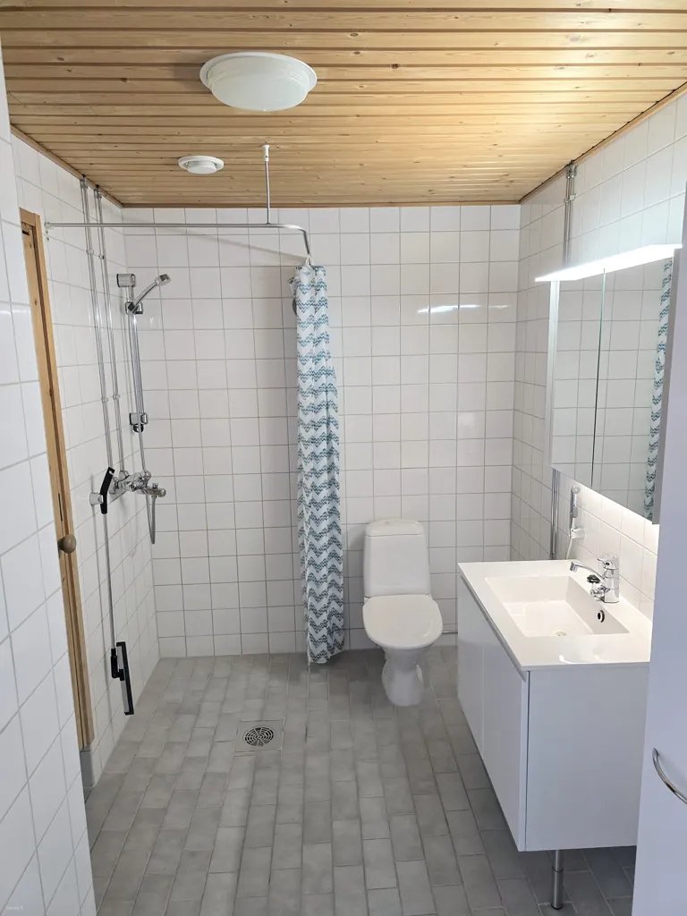 Salles de bain - Apartment with Balcony in Oulu Centre