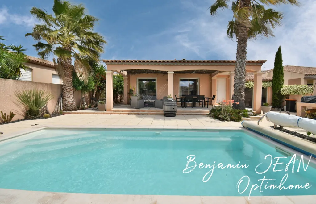 Piscine - Villa Familiale avec Piscine à Sérignan