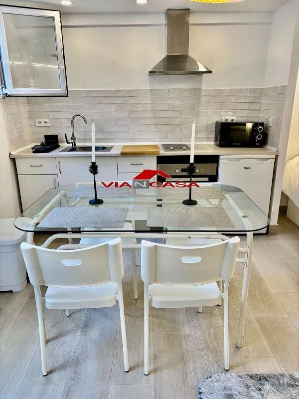 Cuisine - Furnished Studio with Air Conditioning in Peñagrande