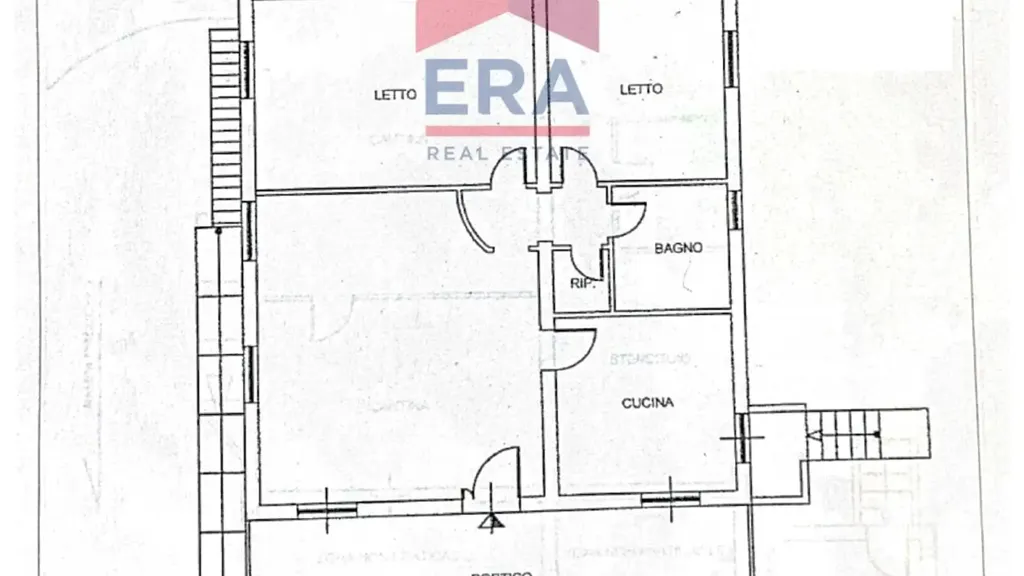 Plan - Divided Villa with Private Garden in Ardea