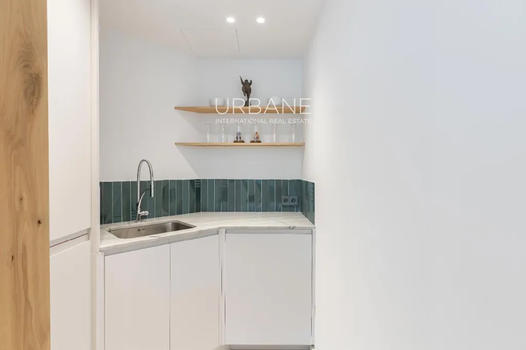 Köök - Designer Flat with Terrace in Sant Antoni, Barcelona